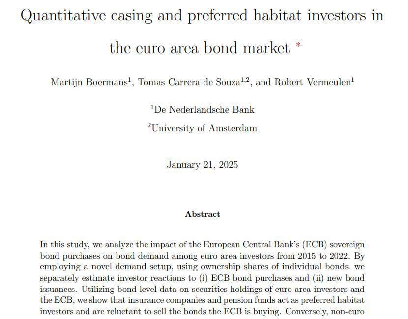 How ECB's QE Reshaped the Euro Area Bond Market: Key Insights for Risk Managers